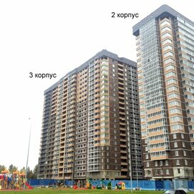 Ход строительства в МФК «Екатерининский» за Июль — Сентябрь 2016 года, 2