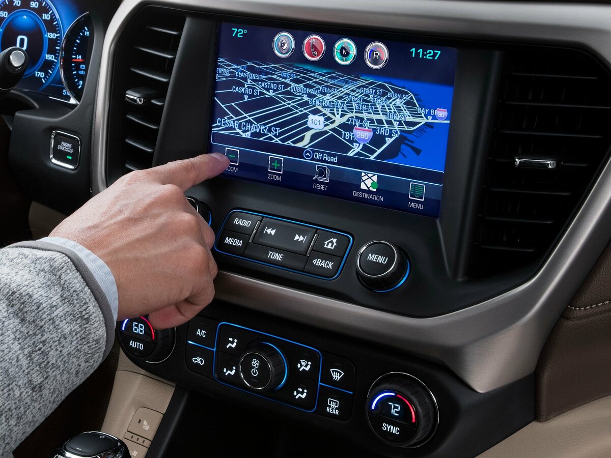 GMC Acadia II, Внедорожник 5 дв.: фото поколения
