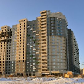 Ход строительства в ЖК «Смородина» за Январь — Март 2017 года, 1