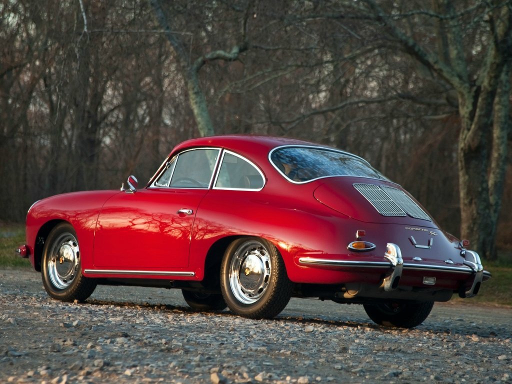 Старый Porsche 356