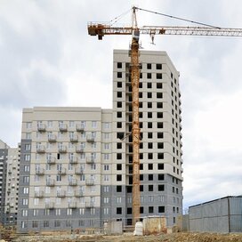 Ход строительства в ЖК «Смородина» за Апрель — Июнь 2017 года, 2