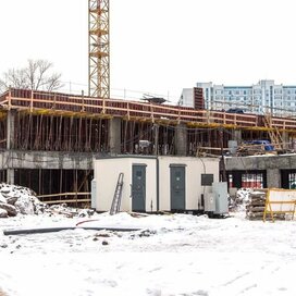 Ход строительства в жилом комплексе «Варшавское шоссе 141» за Октябрь — Декабрь 2016 года, 1