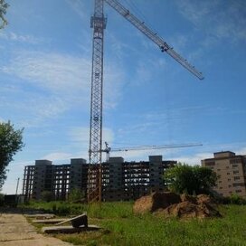 Ход строительства в ЖК «Майданово Парк» за Апрель — Июнь 2017 года, 1