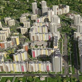 Купить двухкомнатную квартиру в микрорайоне «Город Мира» в Симферополе - изображение 1