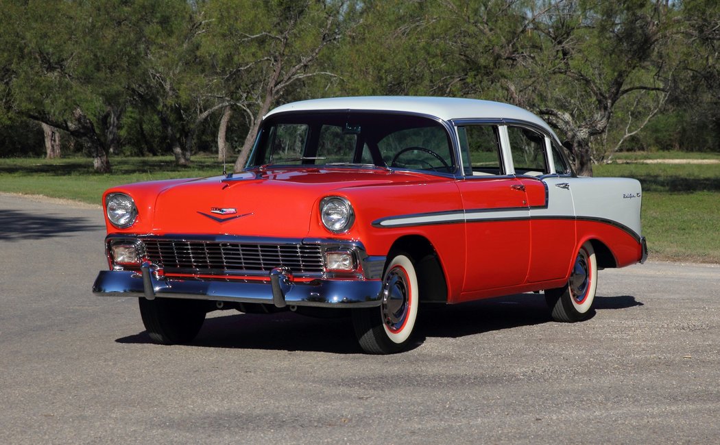 Chevrolet Bel Air 1956 Convertible engine