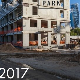 Ход строительства в ЖК «CITY PARK» за Июль — Сентябрь 2017 года, 1