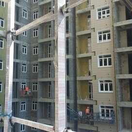 Ход строительства в ЖК «Посейдон» за Июль — Сентябрь 2017 года, 5