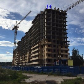 Ход строительства в ЖК «Прагма City» за Июль — Сентябрь 2016 года, 1