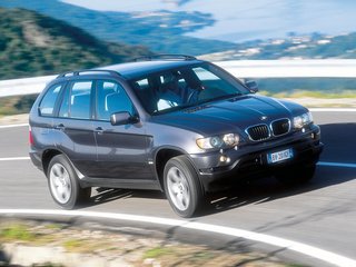 2000 BMW X5 4.4i I (E53), зелёный, 350000 рублей, вид 1