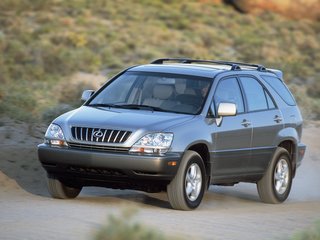 1999 Lexus RX 300 I, жёлтый, 700000 рублей, вид 1