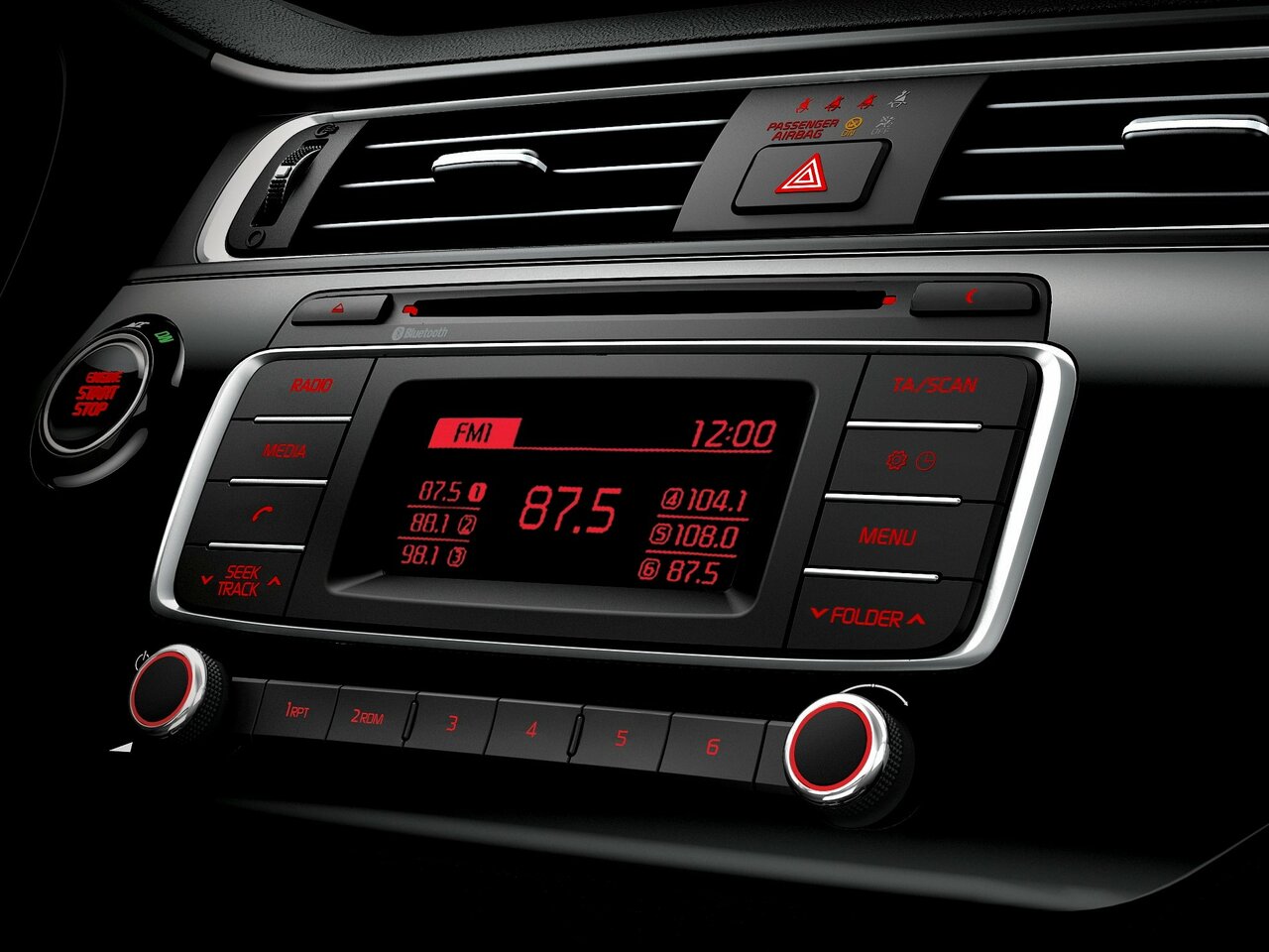 Какая аудиосистема стоит в киа рио - фото