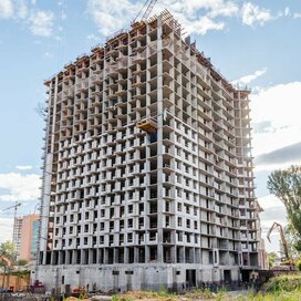 Ход строительства в жилом комплексе «Пётр I» за Апрель — Июнь 2017 года, 2