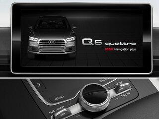MMI® Navigation plus с MMI touch