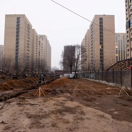 Ход строительства в ЖК «Вереск» за Январь — Март 2020 года, 1