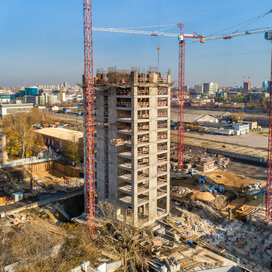 Ход строительства в ЖК «Павелецкая Сити» за Октябрь — Декабрь 2020 года, 5