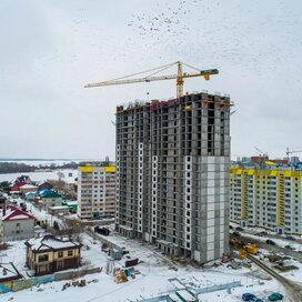 Ход строительства в ЖК на Лесозаводской за Январь — Март 2021 года, 1