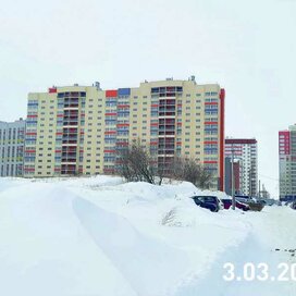 Ход строительства в квартале «Дружный - 2» за Январь — Март 2021 года, 2