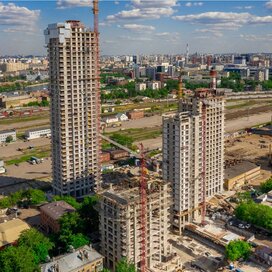 Ход строительства в ЖК «Павелецкая Сити» за Апрель — Июнь 2021 года, 6