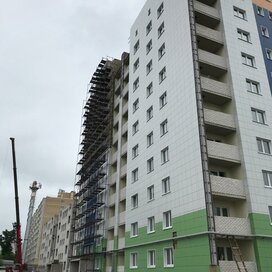Ход строительства в ЖК по ул. З. Коноплянниковой, 89 за Июль — Сентябрь 2021 года, 2