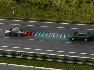 Система контроля дистанции Front Assist