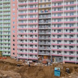 Ход строительства в жилом доме по ул. Адмирала Ушакова, 65 за Июль — Сентябрь 2021 года, 4
