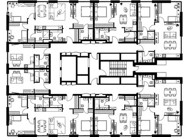 81,4 м², 3-комнатная квартира 49 026 228 ₽ - изображение 43