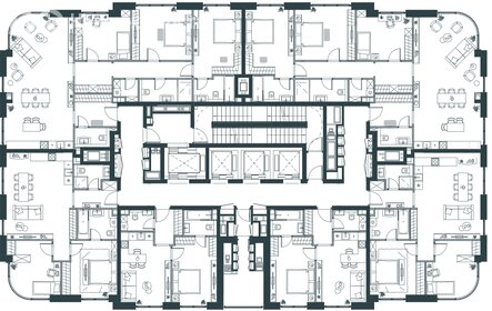 121,6 м², 3-комнатная квартира 68 468 448 ₽ - изображение 23