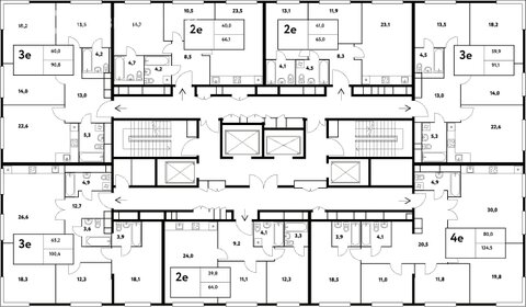 Квартира 65,6 м², 3-комнатная - изображение 2
