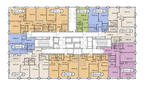 68,7 м², квартира-студия 41 000 000 ₽ - изображение 91