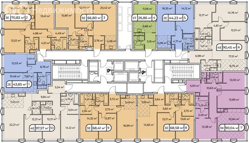 51 м², 2-комнатная квартира 36 000 000 ₽ - изображение 84