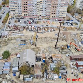 Ход строительства в ЖК «Бух» за Октябрь — Декабрь 2021 года, 4