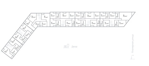 Квартира 34,5 м², 1-комнатная - изображение 2