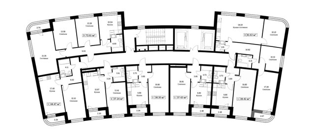 Квартира 44,5 м², 1-комнатная - изображение 2