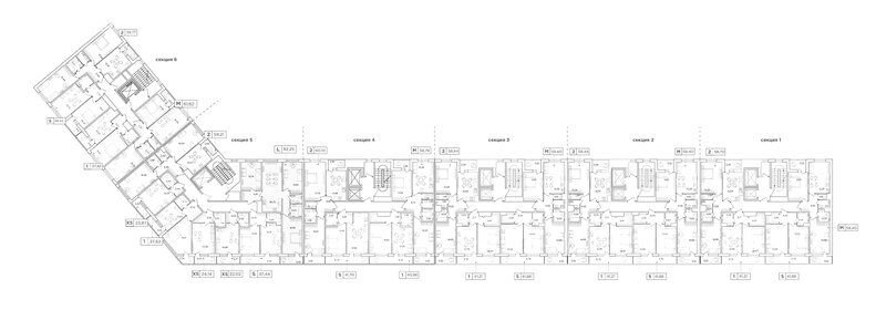43 м², 1-комнатная квартира 8 200 000 ₽ - изображение 103