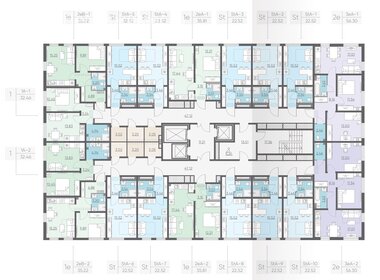 Квартира 36,1 м², 1-комнатная - изображение 2