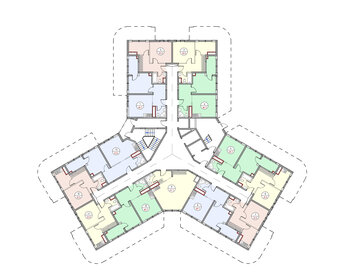 35 м², 2-комнатная квартира 9 500 000 ₽ - изображение 71