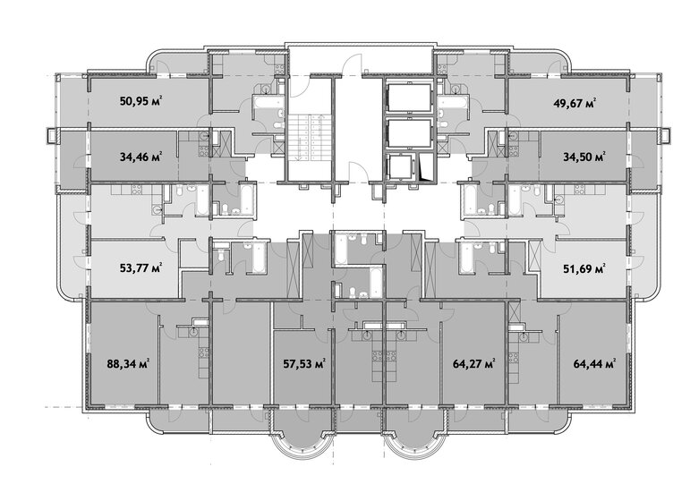 60,4 м², 3-комнатная квартира 6 000 000 ₽ - изображение 40
