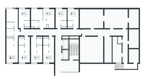 27,4 м², квартира-студия 17 300 000 ₽ - изображение 119