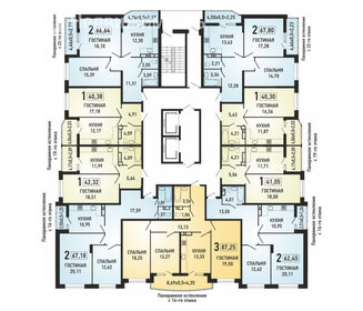 Квартира 65 м², 2-комнатная - изображение 5