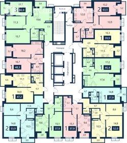 40,4 м², 1-комнатная квартира 3 800 000 ₽ - изображение 67