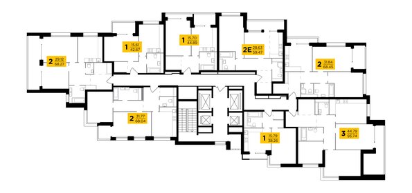 Квартира 41 м², 1-комнатная - изображение 2