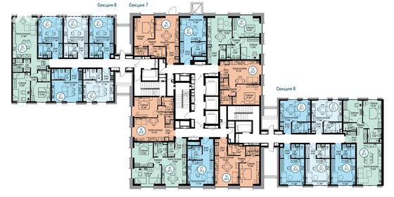 45 м², 1-комнатная квартира 13 800 000 ₽ - изображение 166