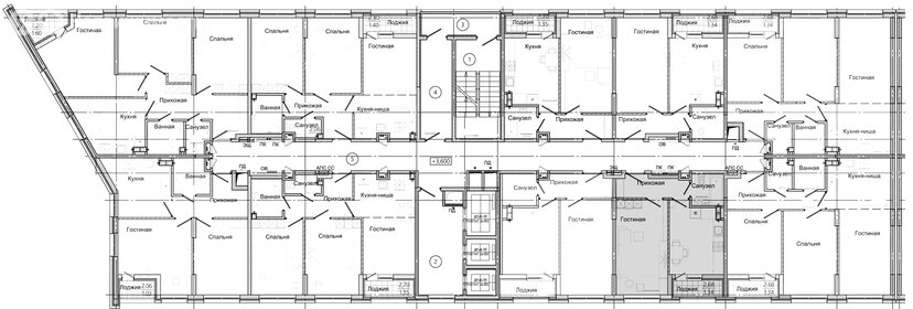 59,3 м², 3-комнатная квартира 6 450 000 ₽ - изображение 37