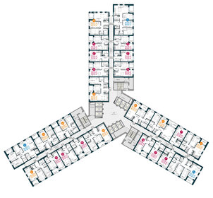 Квартира 61,4 м², 2-комнатная - изображение 2