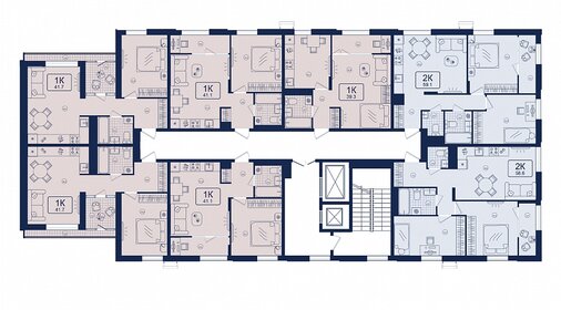 67,8 м², 3-комнатная квартира 10 660 000 ₽ - изображение 85