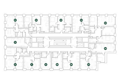 54 м², 2-комнатная квартира 20 500 000 ₽ - изображение 69