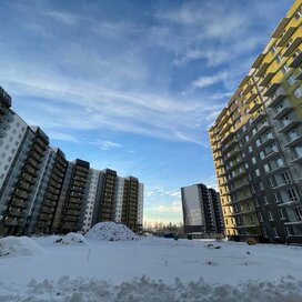 Ход строительства в жилом районе «Новое Горелово» за Октябрь — Декабрь 2021 года, 6