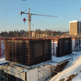 Ход строительства в ЖК «SMIT-квартал в 140Б кв.» за Январь — Март 2022 года, 2