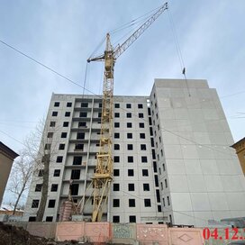 Ход строительства в жилом доме «Островский» за Октябрь — Декабрь 2021 года, 2
