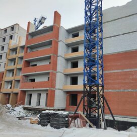 Ход строительства в ЖК «Ломоносов» за Январь — Март 2022 года, 5